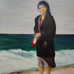 Sabina at "Cape Cod" beach