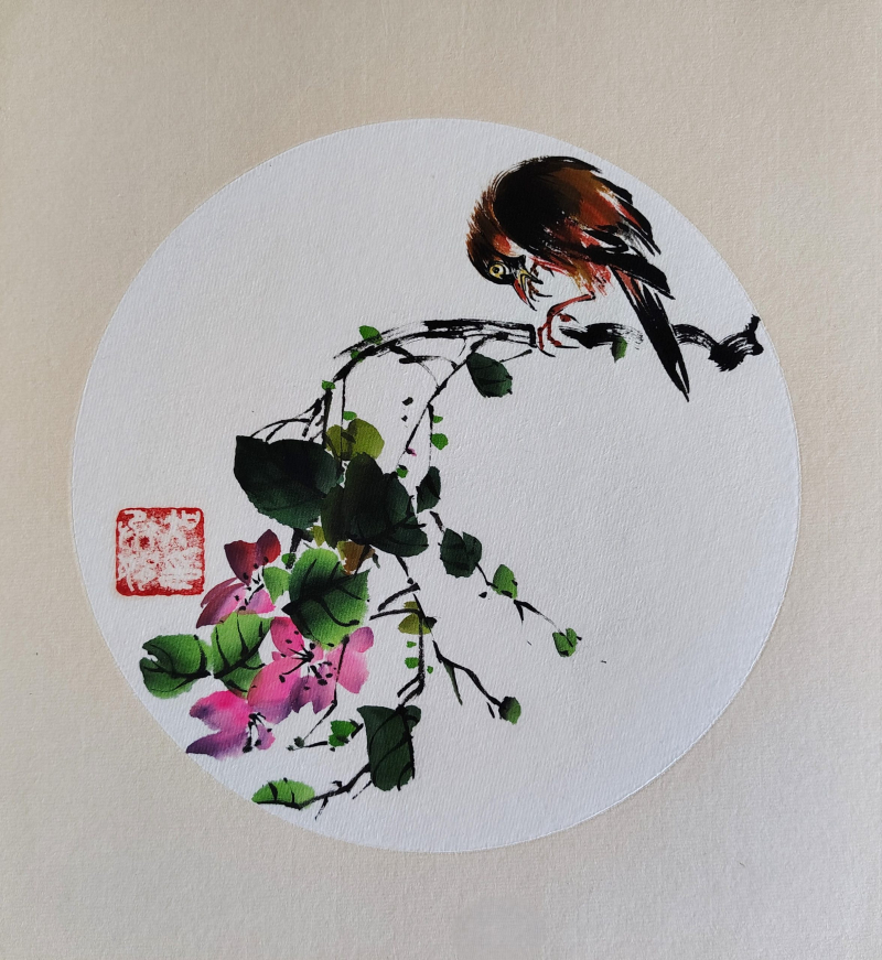 Bird and Trees Series 4