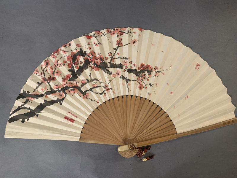 Fan 2- Plum blossoms