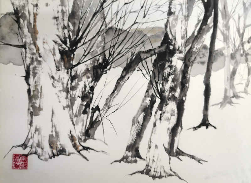 Winter Trees 2
